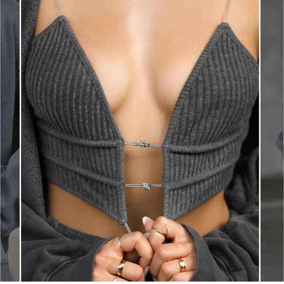 Joah Brown | Cropped Triangle Cami - Picture 7 of 7